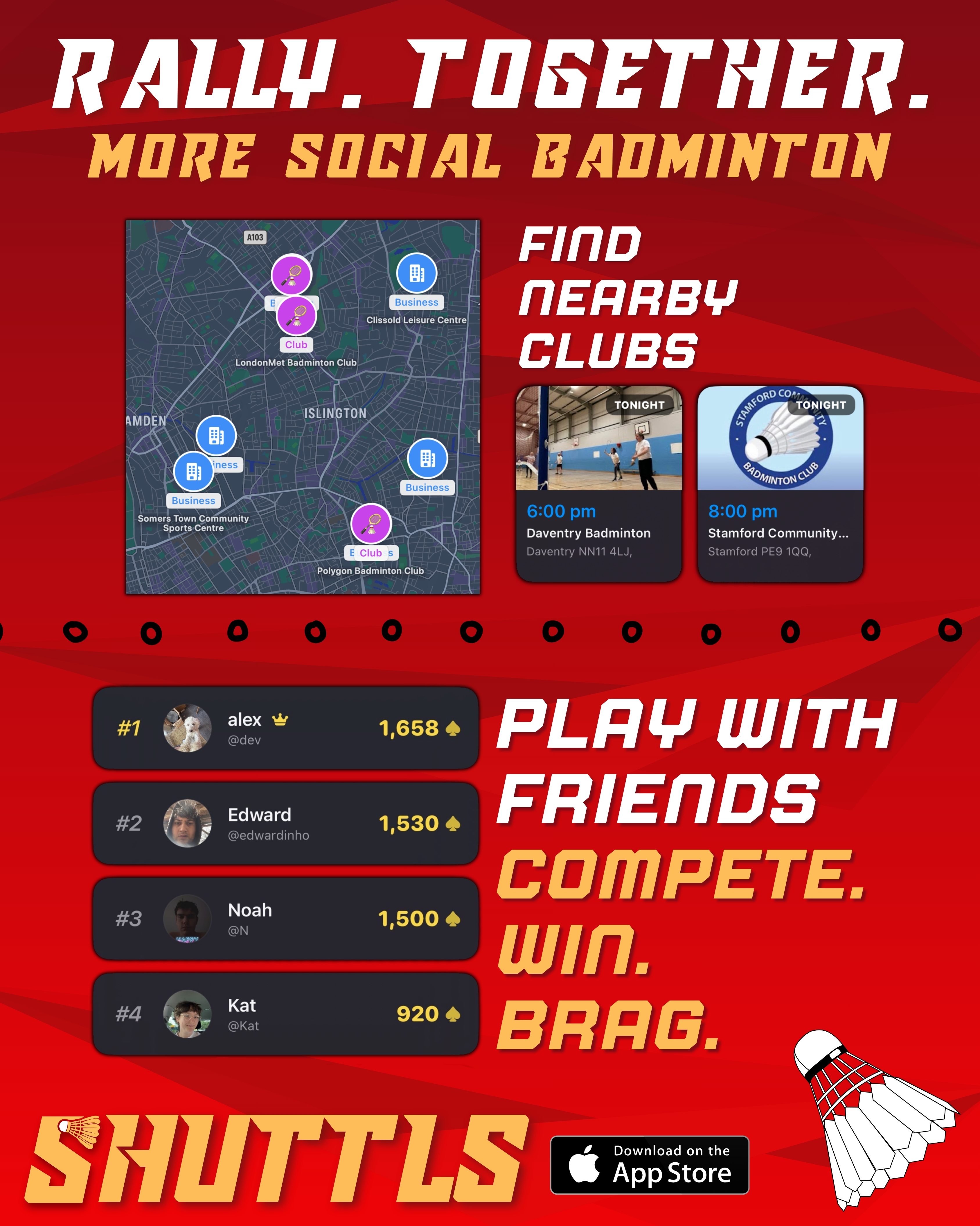 Find Nearby Clubs